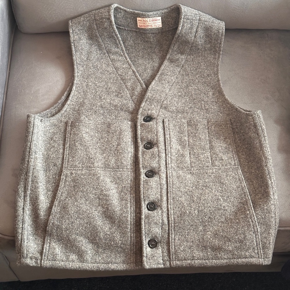 Filson Mackinaw Wool Vest
